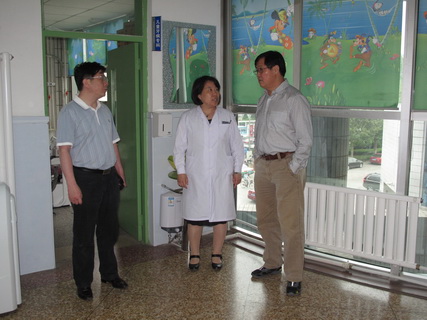 我中心对全市窝沟封闭项目进行检查指导
